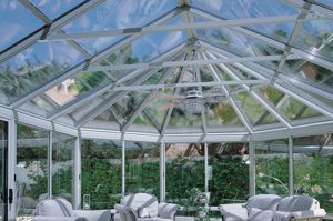 Aluminum frame sunroom