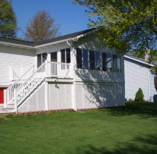 Second story PAsunrooms deck enclosure addition