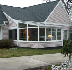 Straight roof sunroom by PAsunrooms