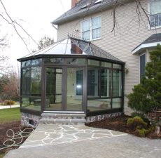 New conservatory sunroom buildout