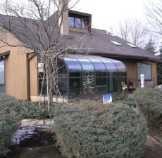 Curved Eave sunroom