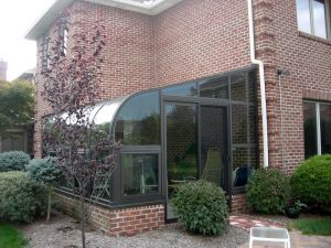 Curved Eave sunroom