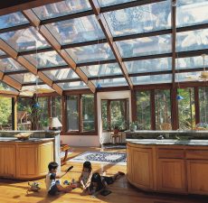 Sunroom to open up kitchen