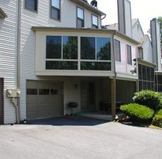 second story enclosed room