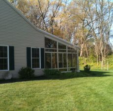 Patio enclosure addition