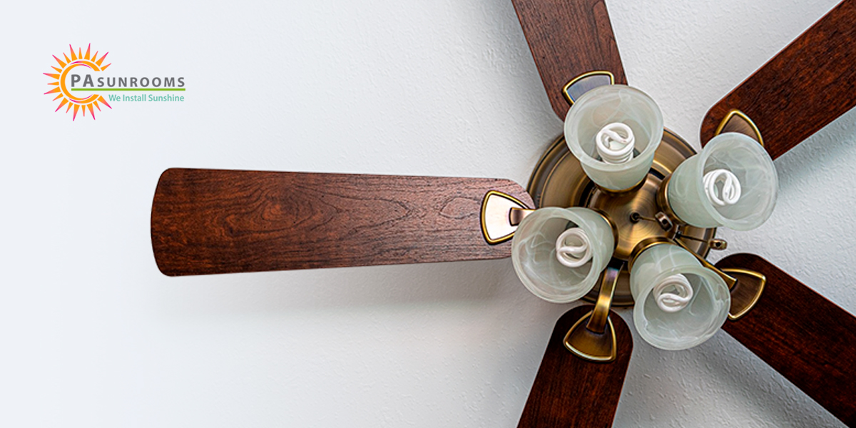 Should You Put a Ceiling Fan in Your Sunroom? PAsunrooms